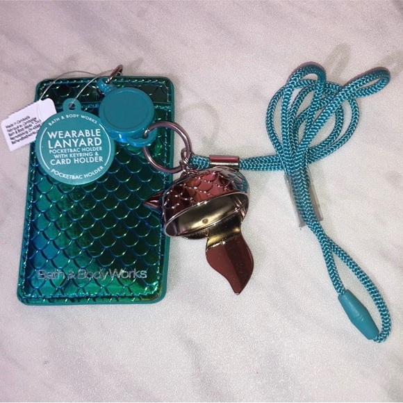 Bath & Body Works Color Shifting Mermaid Lanyard / Sanitizer Holder - Picture 1 of 2